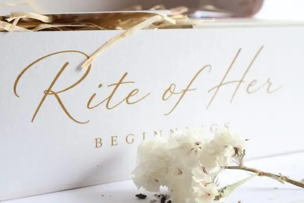rite of her beginnings box